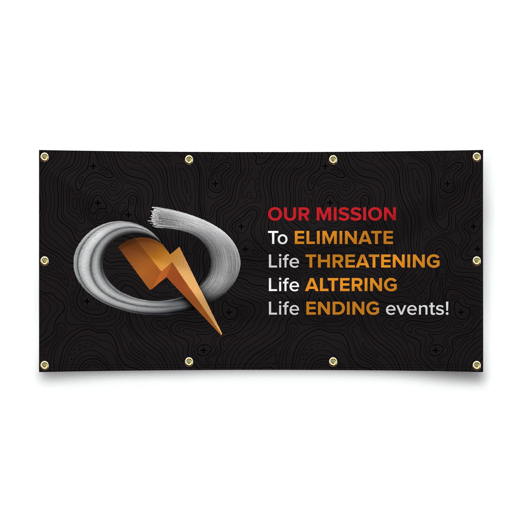 Quanta Safety Mission Banner - Black